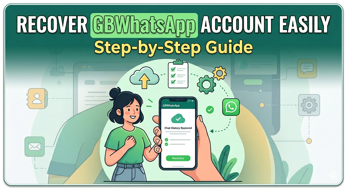 Recover GBWhatsApp Account Easily | Step-by-Step Guide
