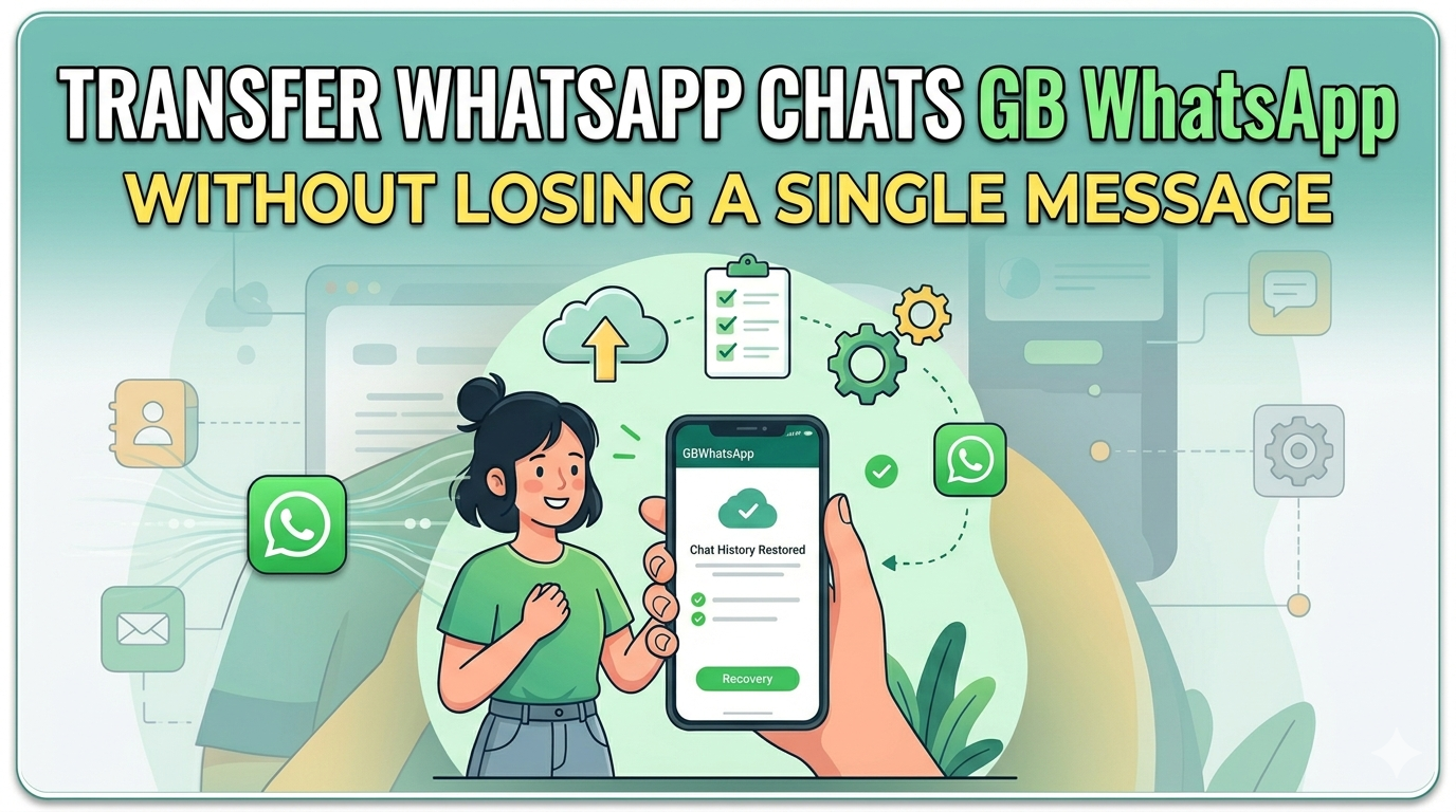 WhatsApp Chats to GB WhatsApp Setup Without Data Loss